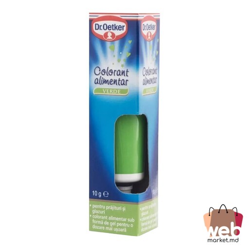 Colorant alimentar verde 10g DR.OETKER