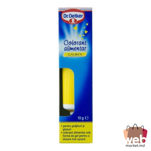 Colorant alimentar galben 10g DR.OETKER