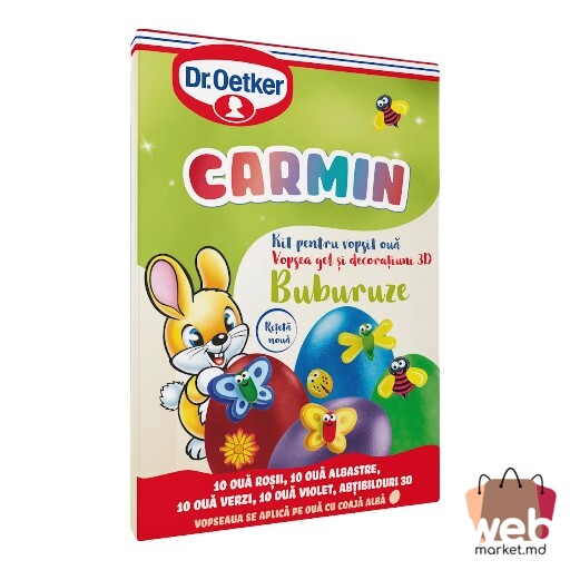 Vopsea ouă Carmin Kit Buburuze 20ml DR.OETKER