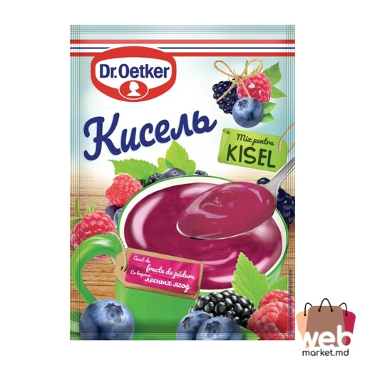 Peltea fructe de padure 62g DR.OETKER