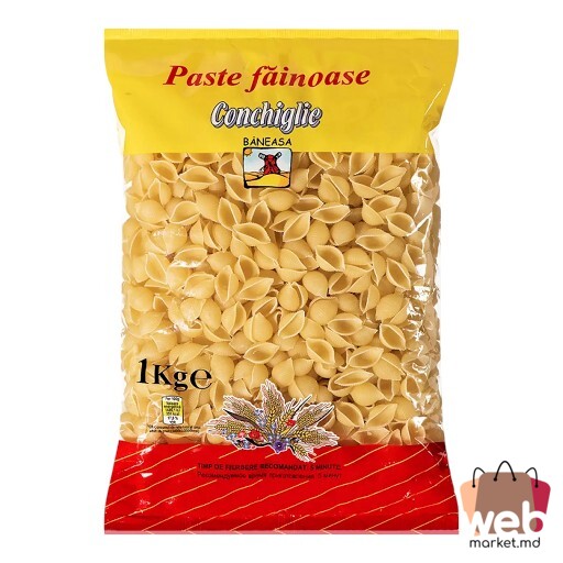 Paste făinoase Conchiglie 1kg BĂNEASA