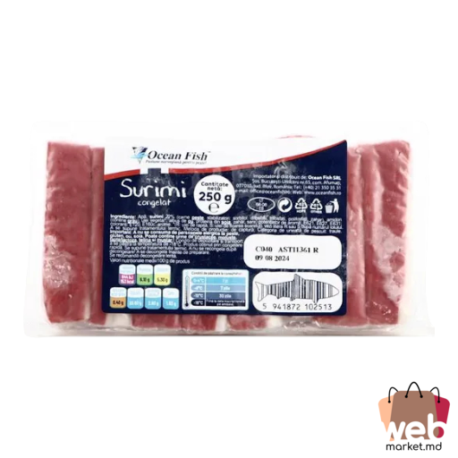 Bastonașe de surimi congelate 250g OCEAN FISH