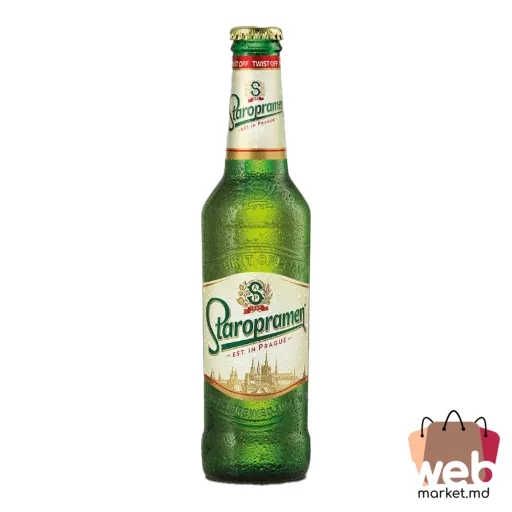 Bere blondă 5% 500ml STAROPRAMEN