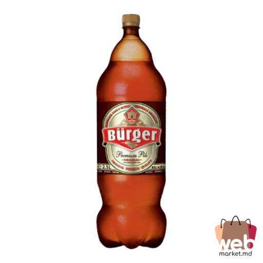 Bere blondă 5% 2.5L BURGER