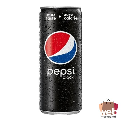 Băutură răcoritoare carbogazoasă fără zahăr 330ml PEPSI