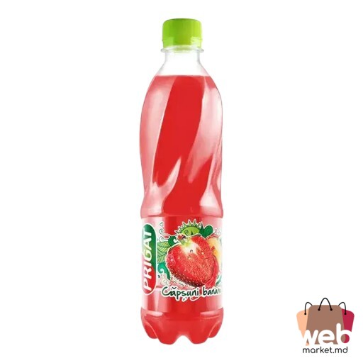 Băutură cu suc căpșune /banane 500ml PRIGAT