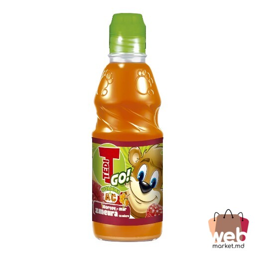 Suc Go Zmeură /morcov /măr 300ml TEDI