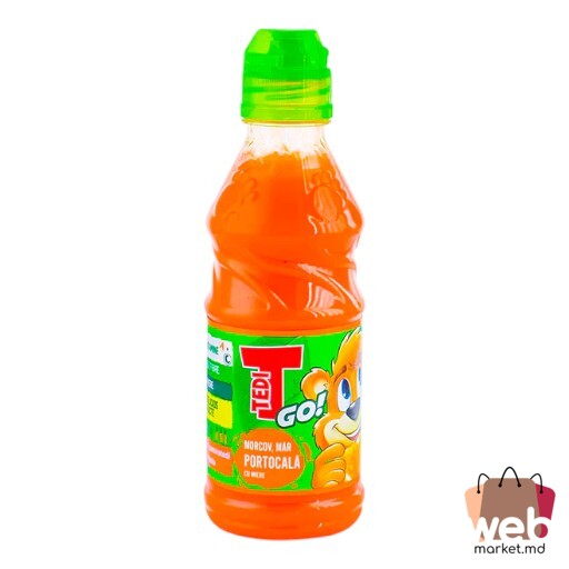 Suc Go portocale /morcov /măr 300ml TEDI