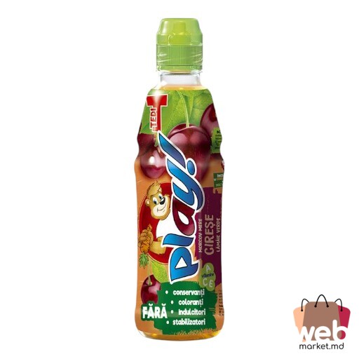 Băutură morcov cireșe /lămâie /mere 400ml TEDI