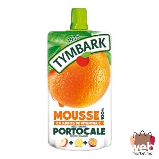 Băutură piure mere /fructul pasiunii /banane 120ml TYMBARK