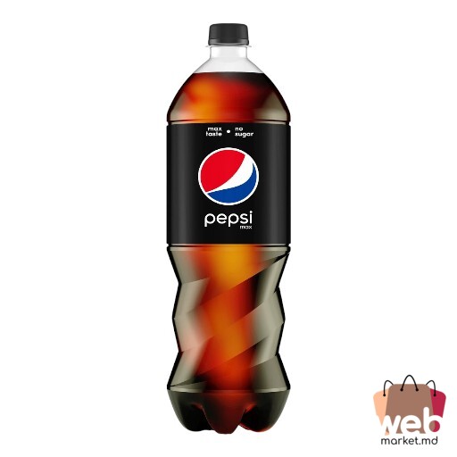 Băutură răcoritoare carbogazoasă Black fără zahăr 1.25L PEPSI