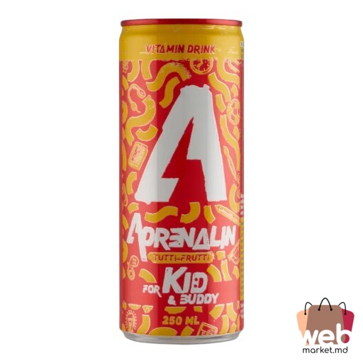 Băutură energizantă Kid Vitamine Tutti-Frutti 250ml ADRENALIN