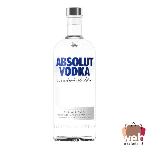Vodcă 40% 1L ABSOLUT