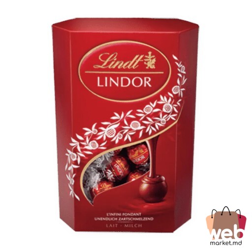Bomboane Lindor lapte 200g LINDT