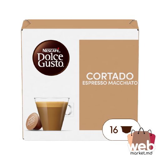 Cafea capsule Dolce Gusto Cortado 16 caps. x6.3g NESCAFE