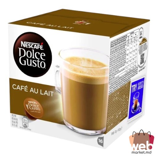 Cafea capsule Caffè Au Lait 16caps. x10g NESCAFÉ