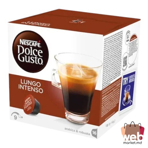 Cafea capsule Dolce Gusto Lungo Intenso 16caps. x5.6g NESCAFÉ