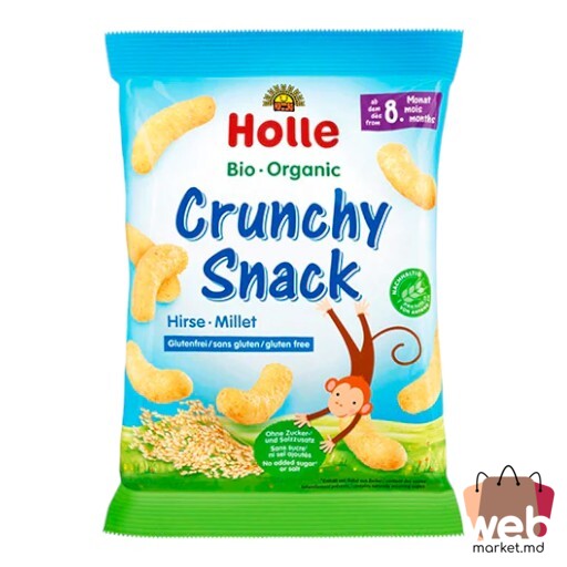 Snack Bio organic de mei 8+ luni 25g HOLLE