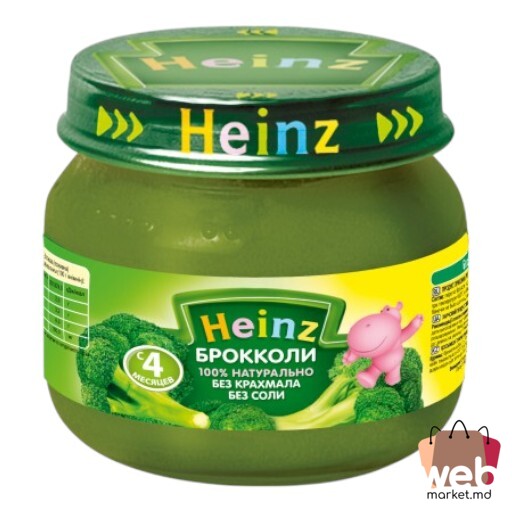 Piure broccoli (4+ luni) 80g HEINZ