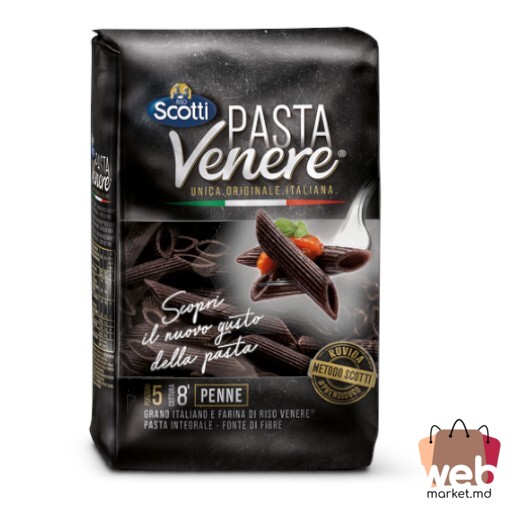 Paste de orez Penne Rigate Venere 400g RISO SCOTTI