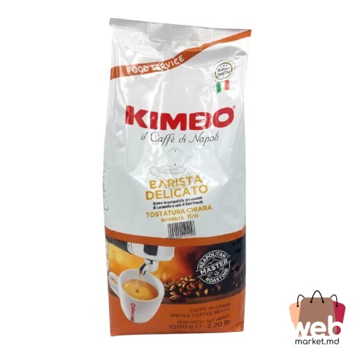 Boabe de cafea Barista Delicato 1kg KIMBO