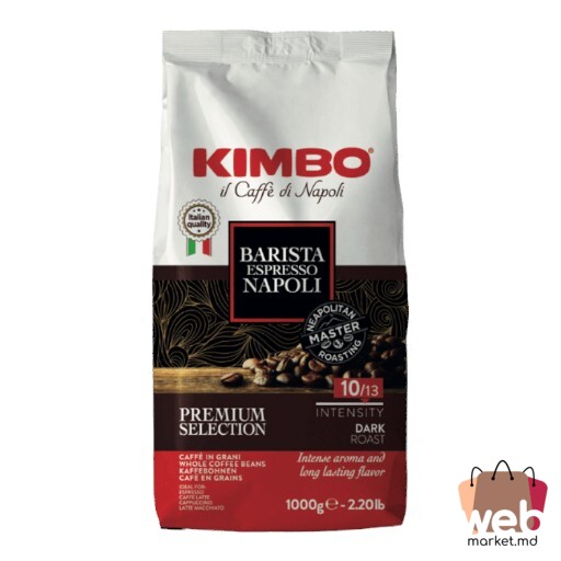 Boabe de cafea Espresso Napoli 500g KIMBO