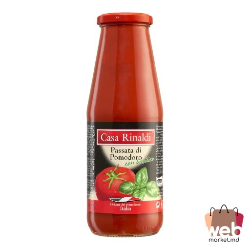 Sos de roșii Passata Basilico 690g CASA RINALDI
