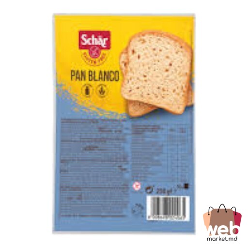 Pâine fără gluten albă Pan Blanco 250g DR. SCHÄR