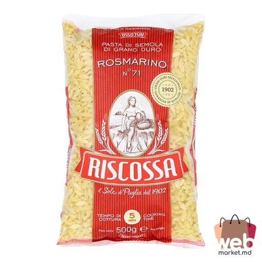 Paste făinoase Rosmarino 500g RISCOSSA