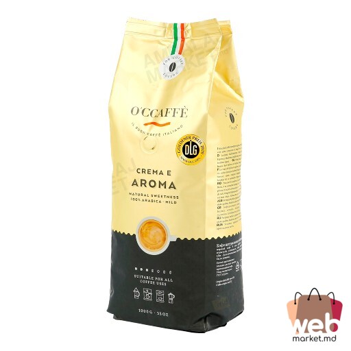 Boabe de cafea Arabica 250g OCCAFFEE