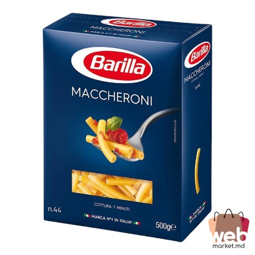 Paste făinoase Nr.44 Maccheroni 1kg BARILLA