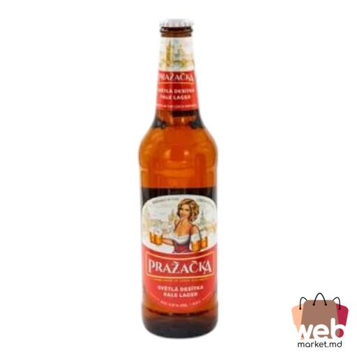 Bere blondă 4.6% 500ml PRAZACKA