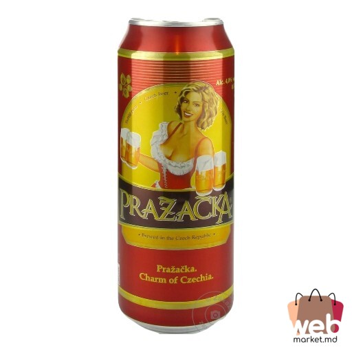 Bere blondă 4.6% 500ml PRAZACKA