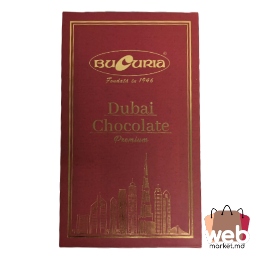 Ciocolată albă Premium Dubai 200g BUCURIA
