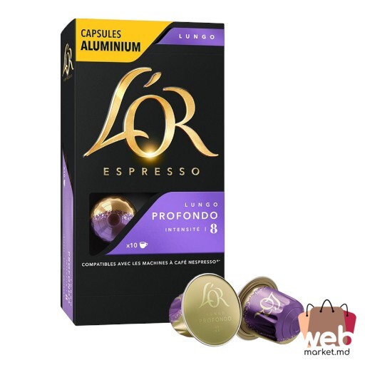 Cafea capsule Espresso Lungo Profondo 10caps. x5.2g L'OR