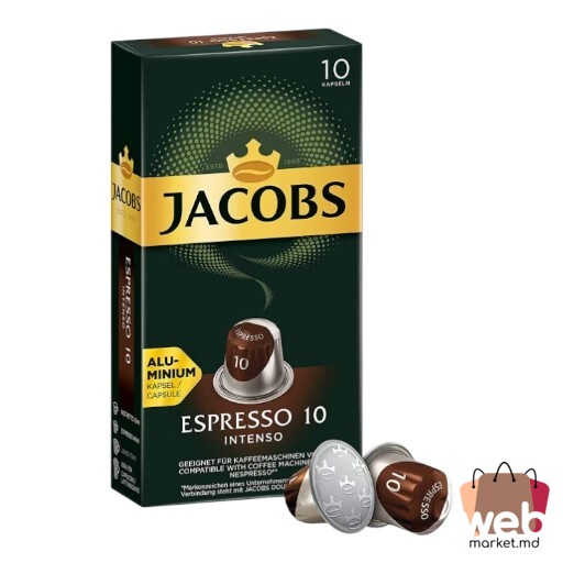 Cafea capsule Espresso Intenso 10caps. x5.2g JACOBS