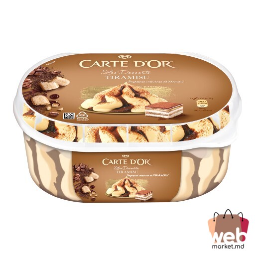 Înghețată Carte Dor Tiramisu 850ml ALGIDA