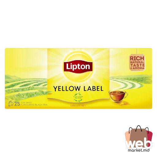 Ceai negru Yellow Label Clasic 25pac. x2g LIPTON