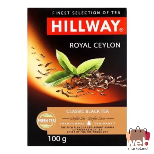 Ceai negru Royal Ceylon 100pac. x2g HILLWAY