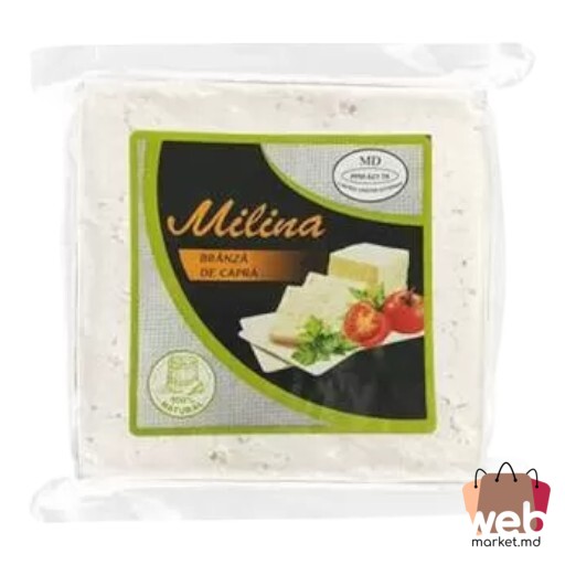 Brânză de capră ambalată 30% kg MILINA