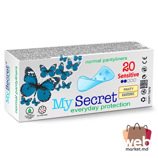 Absorbante zilnice 20buc Sensitive Panty MY SECRET