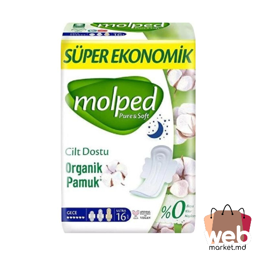 Absorbante igienice Pure Soft 16buc. MOLPED