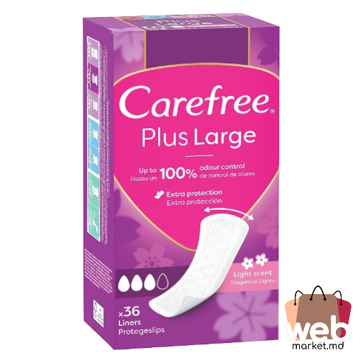 Absorbante zilnice Plus Large 36buc. CAREFREE