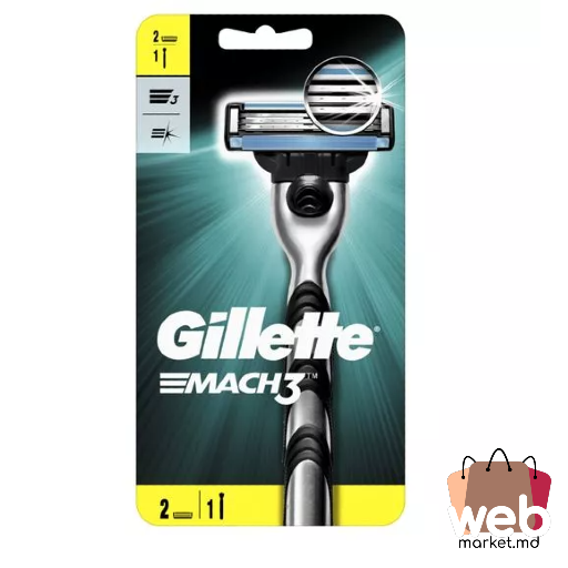 Aparat de ras cu aloe vera Mach 3 1buc. GILLETTE