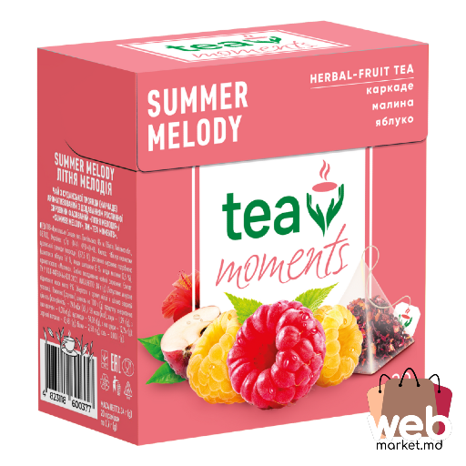 Ceai din plante cu fructe Summer Melody 20pac. TEA MOMENTS