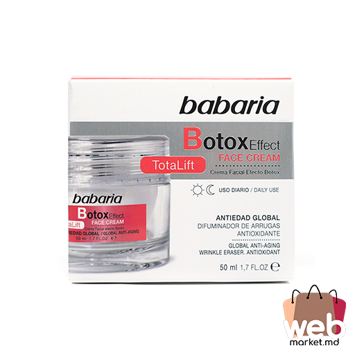 Cremă p/u față 50ml Botox effect BABARIA