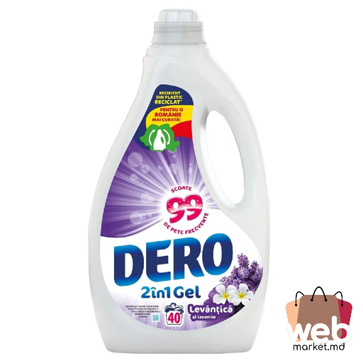 Detergent lichid 2in1 levantica/Iasomie 2L DERO