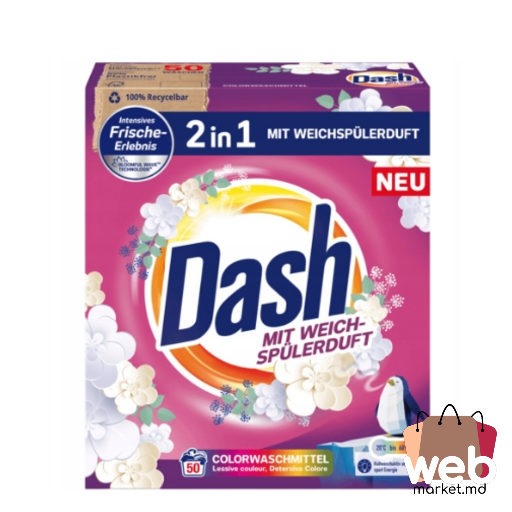 Detergent pudră Color 2in1 3kg DASH