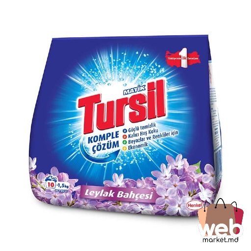 Detergent pudră Lilac Garden 1.5kg TURSIL