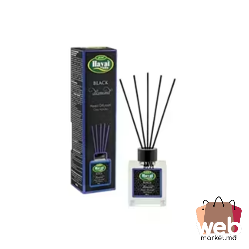 Difuzor cu bețișoare Black 100ml HAYAT ALFA